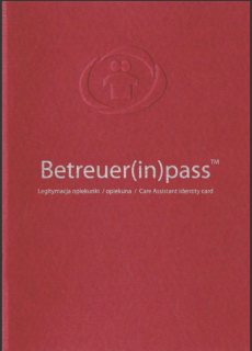 Legitymacja opiekunki osób starszych