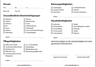 Legitymacja opiekunki osób starszych