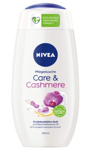 Żel pod prysznic - Nivea - Care & Cashmere